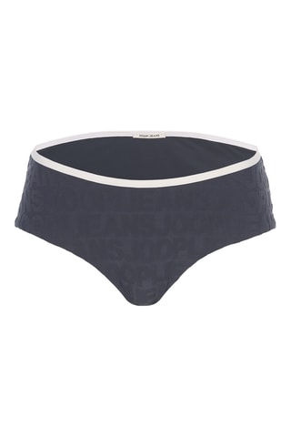 Braga de bikini de talle alto - Azul marino