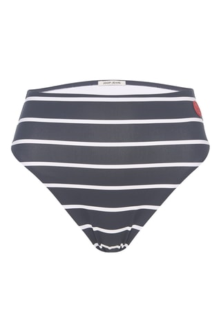 Braga de bikini de talle alto - Azul marino