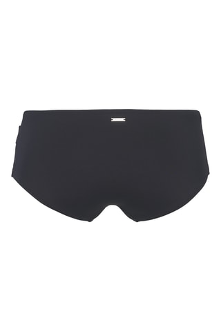 Braga de bikini de talle alto - Negro