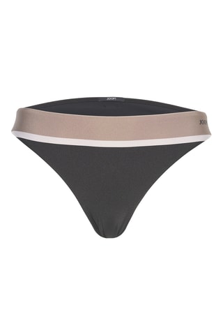 Braga de bikini de talle alto - Negro
