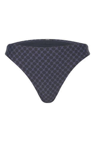 Braga de bikini de talle alto - Azul oscuro