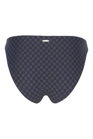 Braga de bikini de talle alto - Azul oscuro