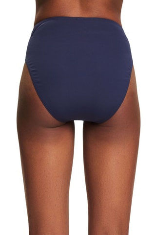 Braga de bikini de talle alto - Azul marino