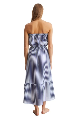 Vestido bustier sin mangas - Azul