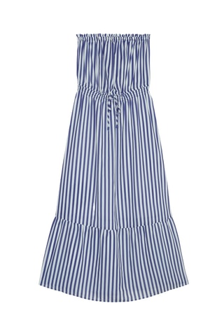 Vestido bustier sin mangas - Azul
