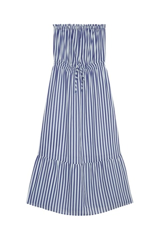 Vestido bustier sin mangas - Azul