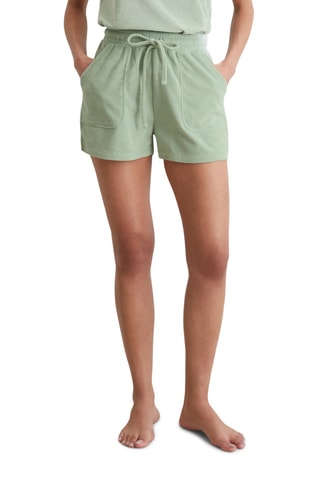 Short de algodón orgánico - Verde claro