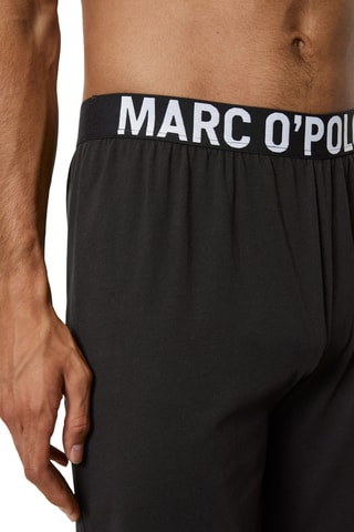 Pantalón de pijama de algodón orgánico - Negro