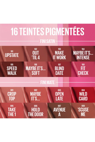 Lippenstift - 008 - 1ml - Maybelline