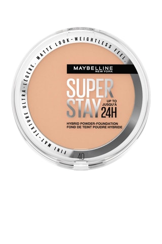 Vegan Foundation Poeder Waterproof Hybride 24 h Superstay - N°40 - 9 g