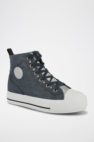 Tennis montantes Tapioca - Bleu
