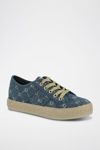Tennis plateformes Tippyk - Bleu
