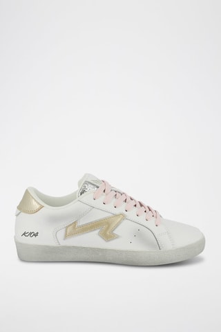 Baskets en cuir Baglia - Blanc