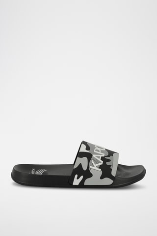 Claquettes Dorale - Gris et noir