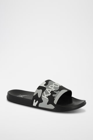 Claquettes Dorale - Gris et noir