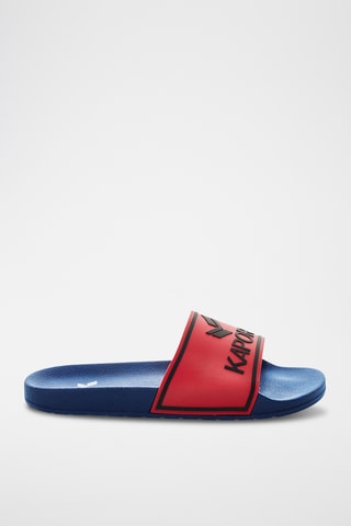 Claquettes Bivik - Bleu marine et rouge