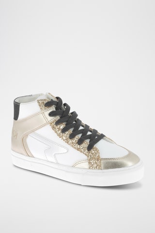 Baskets montantes Shine - Blanc