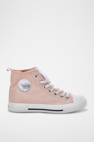 Baskets montantes Spencer - Rose