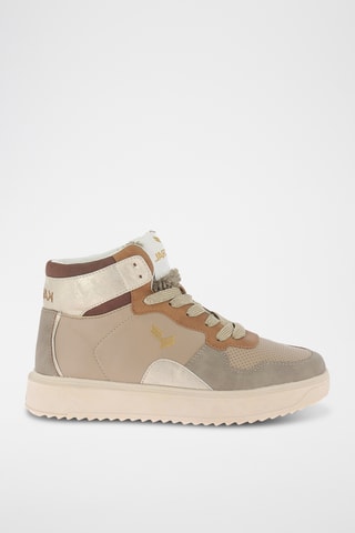 Baskets montantes Swing - Taupe