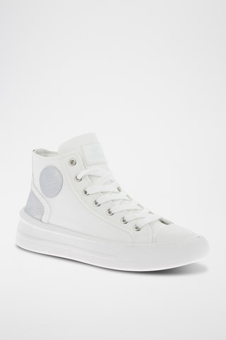 Baskets montantes Camelia - Blanc