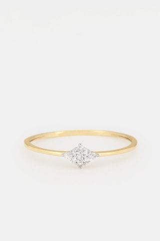 Bague Alma - Or jaune et diamants