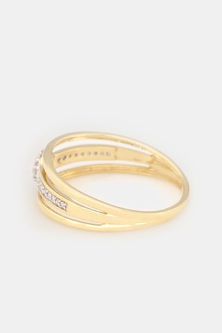 Bague - Or jaune et diamants