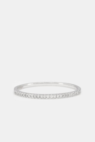 Alliance Belle alliance -  Or blanc et diamants