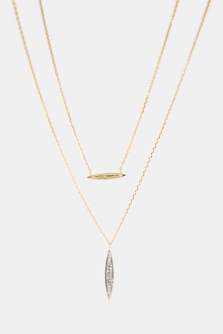 Collier Marcelia - Or jaune et diamants