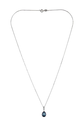 Pendentif Ma Perle PM - Or blanc, diamant et perle de culture