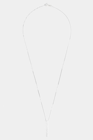 Pendentif Rangée 9 Diamants  - Or blanc et diamants