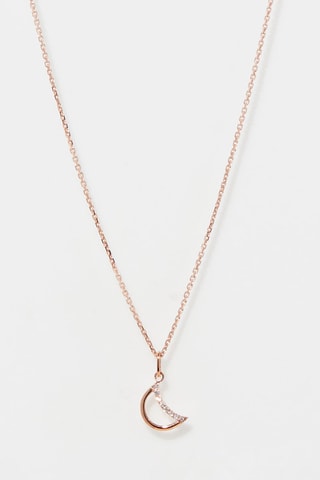 Pendentif Sinopé - Or rose et diamants