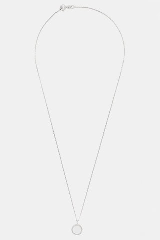 Pendentif Round nacre - Or blanc, diamants et nacre