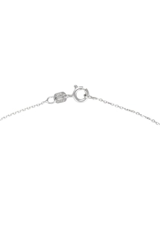 Pendentif Rita - Or blanc, diamants et tanzanite
