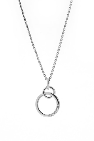 Pendentif Belles Bulles - Or blanc et diamants