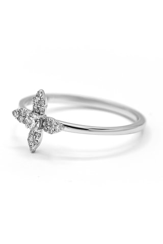 Bague Nise - Or blanc et diamants
