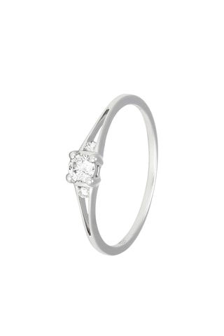 Bague Raven - Or blanc et diamants