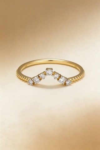 Bague Erica - Or jaune et diamants