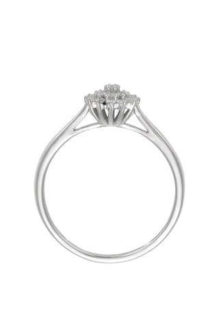 Bague Soleia - Or blanc et diamants
