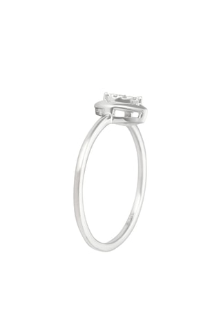 Bague Trésor Eternel - Or blanc et diamants