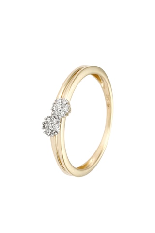 Bague Aura Divine - Or jaune et diamants