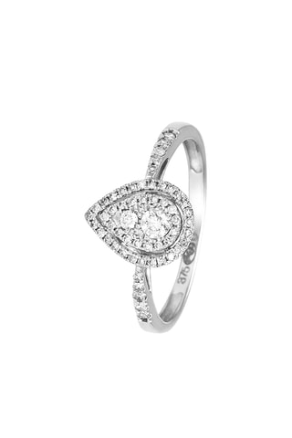 Bague Assa - Or blanc et diamants
