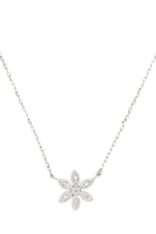 Collier Arizona - Or blanc et diamants