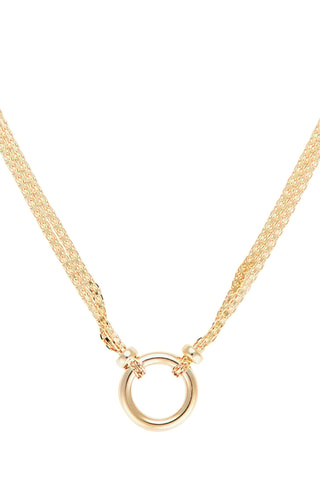 Collier Round - Or jaune