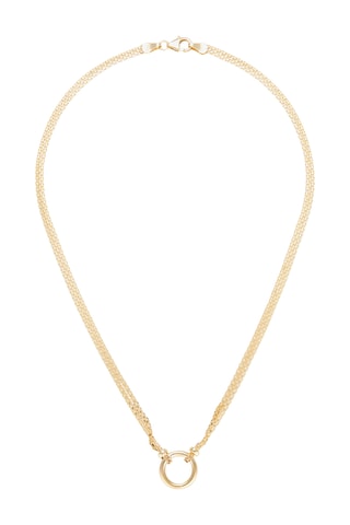 Collier Round - Or jaune