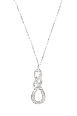 Collier April - Or blanc et diamants