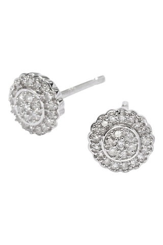 Puces Florita - Or blanc et diamants