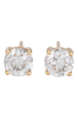 Puces - Or jaune et diamants