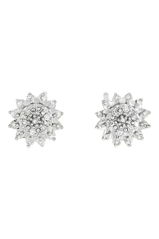 Puces Soles - Or blanc et diamants