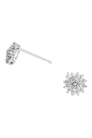 Puces Soles - Or blanc et diamants