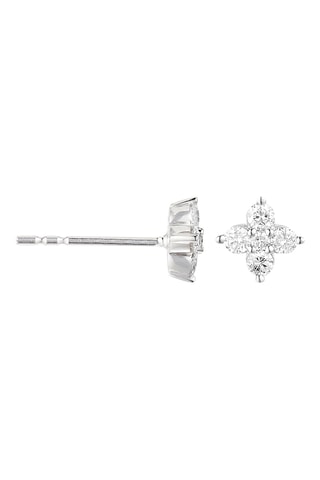 Puces Jania - Or blanc et diamants
